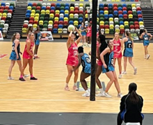 Netball at the Copper Box Arena 2