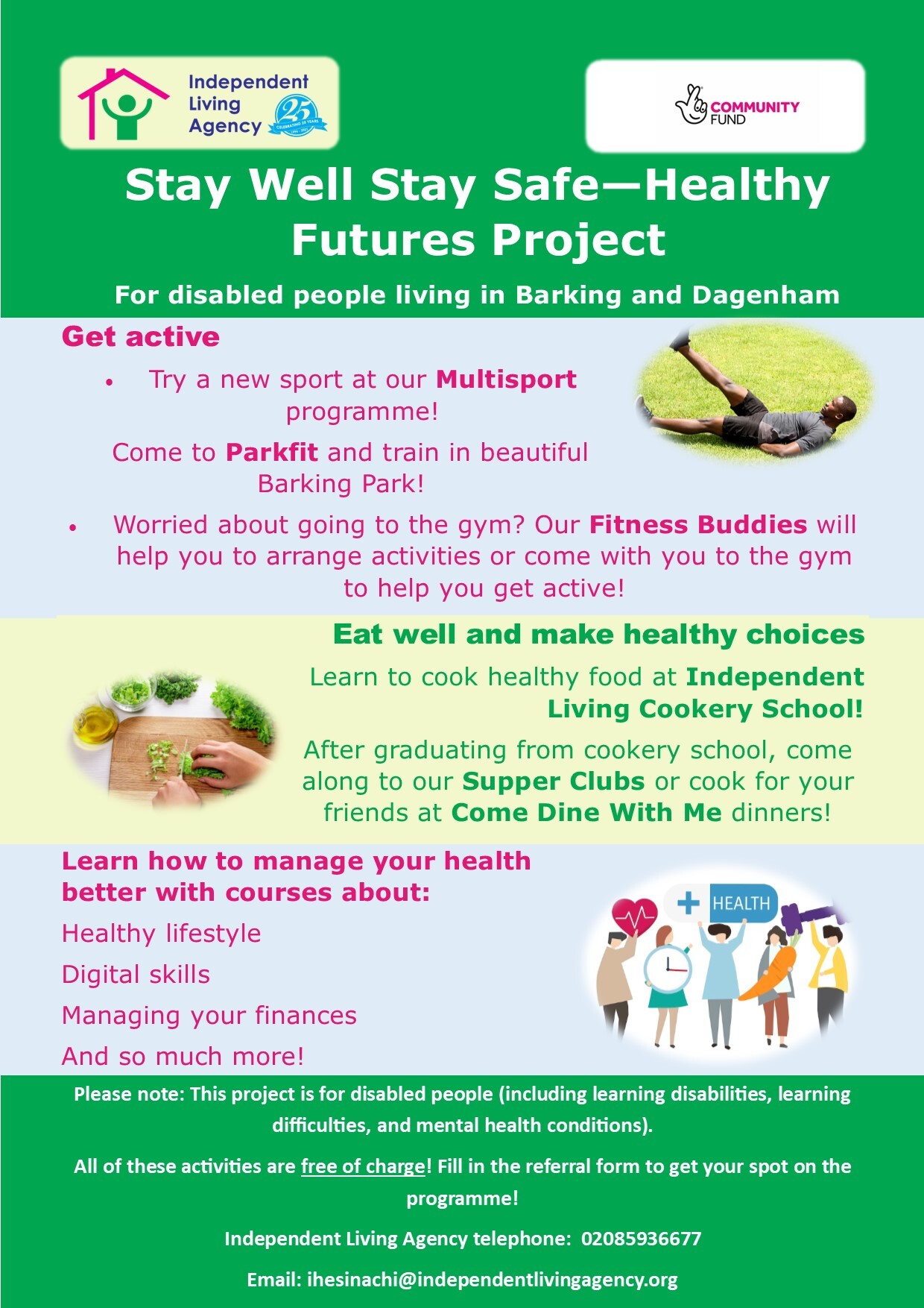 Stay well stay safe healthy futures project poster edited publisher version